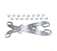 Pronti per il pattinaggio su ghiaccio aggiorna i tuoi pattini a rotelle esistenti con un affidabile kit di aggiornamento della lama (piccolo argento)