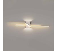 Prontine murale Moderna, luci da Parete Lampada da Parete lineare Interno modalità a 3 Colori Verso l'Alto luci da Parete in Alluminio Creativo Moderno (, Grande)