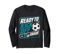 Pronto a Dare Il Via al Calcio di seconda elementare Ritorno a Scuola Maglia a Manica