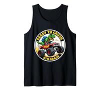 Pronto a schiacciare 6 ° grado T-rex Dino Monster Truck School Canotta