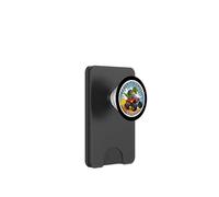 Pronto a schiacciare la scuola di Monster Truck Dino T-rex di terza elementare PopSockets PopWallet per MagSafe
