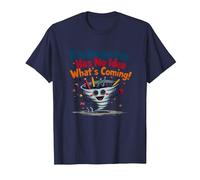 Pronto a schiacciare l'asilo - Nessuna Idea di Cosa Sta arrivando! Maglietta, Uomo, Navy, 3XL