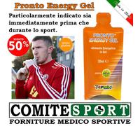 Pronto Energy Gel SIXTUS, 30 ml Gusto Agrumi integratore Sport Calcio SCONTO 50%