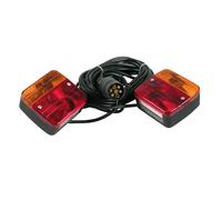 Pronto-Fari, kit di segnalazione posteriore, per carrelli rimorchi, roulotte,ecc