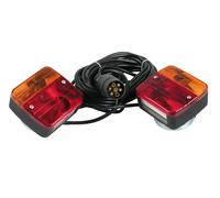 kit Fari, kit di segnalazione posteriore magnetico, 12V,roulotte,carrelli,ecc
