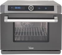 Bimar B400 Forno Elettrico Digitale a Vapore Ventilato da 40 litri in Acciaio Inox, Friggitrice ad Aria Calda XXL, Frittura senza Olio, Cuoce a Bassa Temperatura, Air Fryer, 31 Programmi di Cottura