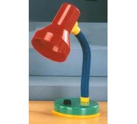 PRONTO LAMPADA DA SCRIVANIA FLESSIBILE MULTICOLOR H.30 1 LUCE ATTACCO E27