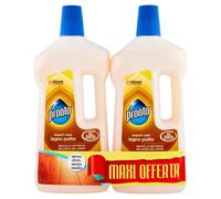 Pronto Legno Pulito, Detergente Pavimenti Parquet, 2 Pezzi da 750 ml