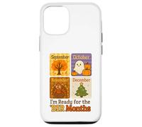 Pronto per i mesi BER Autunno Halloween Ringraziamento Natale Custodia per iPhone 12/12 Pro