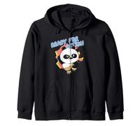 Pronto per l'azione Kungfu Panda Style Felpa con Cappuccio
