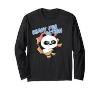 Pronto per l'azione Kungfu Panda Style Maglia a Manica