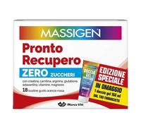Pronto Recupero Zero Zuccheri Massigen 18 Bustine + Doccia-gel Omaggio