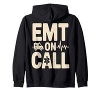 Pronto Soccorso EMT Ambulanza EMS Primo soccorritore Pride Felpa con Cappuccio
