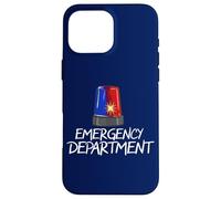 Pronto soccorso Quotazione Ospedale Infermiere Team ER Custodia per iPhone 16 Pro Max