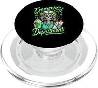 Pronto Soccorso Scheletro Latte ER Nurse St Patricks Day PopSockets PopGrip per MagSafe