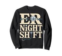 Pronto Soccorso Turno di Notte Infermiera Vita Felpa