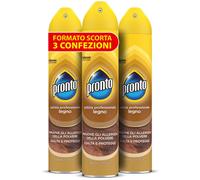 Pronto Spray Legno Esalta e protegge le superfici 3 Confezioni da 300 ml