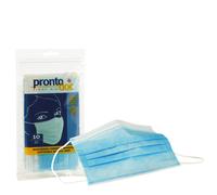 ProntoDoc - 4178 - Mascherina chirurgica monouso - tipo IIR - 3 veli - celeste - ProntoDoc - conf. 10 pezzi - 102963 - Conf. da 1 Pz. - 4178