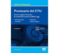 PRONTUARIO DEL CTU - FREDIANI PAOLO - Maggioli Editore