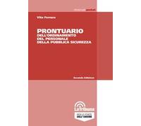 Prontuario dell'ordinamento del personale della pubblica sicurezza