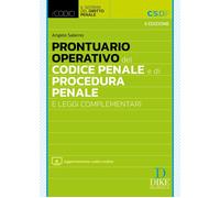 Prontuario operativo del codice penale e di procedura penale e leggi complementa