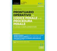 Prontuario operativo del codice penale e di procedura penale e leggi complementari. Nuova ediz. Con aggiornamento codice online