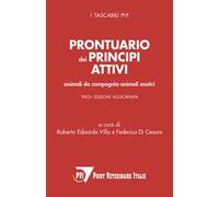 Prontuario principi attivi. Animali da compagnia