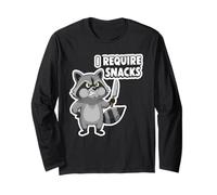 Prontunno Divertimento Ho Bisogno di Snacks Halloween Umort Maglia a Manica