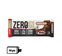 Pronutrition Barretta chetogenica Zero Keto Bar (10 pezzi x 50 gr, Fon