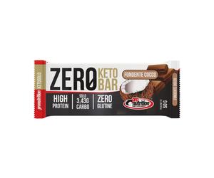 Pronutrition Barretta chetogenica Zero Keto Bar - 50 gr Fondente cocco
