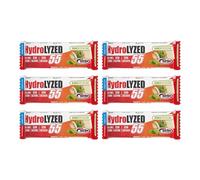 ProNutrition Barretta proteica Hydrolized senza zuccheri (6 x 55 gr, Bianco pistacchio) - Barretta energetica con proteine Optipep 90 e Glutamina Kyowa quality - Zero glutine e lattosio