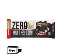 Pronutrition Barrette chetogenica Zero Keto Bar (10 pezzi x 50 gr, Cre