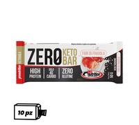 Pronutrition Barrette chetogenica Zero Keto Bar (10 pezzi x 50 gr, Fio