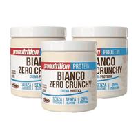 Pronutrition Bianco Zero Crunchy 3X350 g Crema spalmabile 28% Proteine