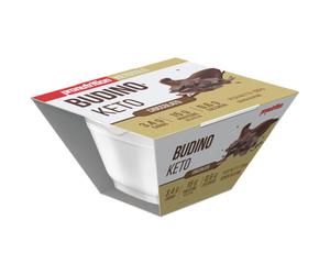 PRONUTRITION BUDINO KETO (BOX DA 10 PEZZI DA 125 Gr) GUSTO CIOCCOLATO