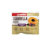 PRONUTRITION CIAMBELLA KETO (BOX DA 10 PEZZI DA 50 Gr) AI FRUTTI DI BOSCO