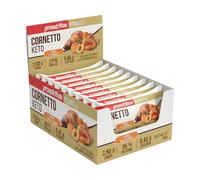 Pronutrition Cornetto Keto - 10 pezzi 50 gr Albicocca - Senza zuccheri