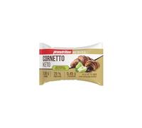 Pronutrition CORNETTO KETO M.CEREALI ripieno di CREMA di CIOCCOLATO e PERA da 50g - Cornetto ripieno adatto per una dieta ketogenica, con solo 2,94 gr di carboidrati (Box da 20 pezzi da 50g)