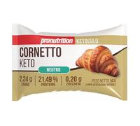 Pronutrition CORNETTO KETO NOCARBO 50g - Cornetto salato per una dieta keto, con solo 2 grammi di carboidrati a porzione. (1)