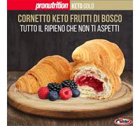 PRONUTRITION CORNETTO PROTEICO CHETOGENICO (BOX DA 10x42G) RIPIENO AI FRUTTI DI