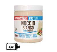 Pronutrition Crema proteica zero (3 x 350 gr, Cioccolato bianco e nocc