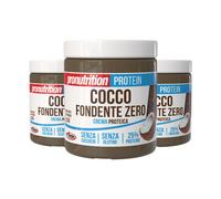 Pronutrition Crema proteica zero - 3 x 350 gr Cocco Crunchy - Senza zu