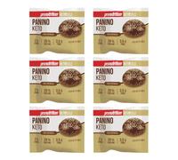 Pronutrition Panino Keto NoCarb Multicereali 6x50g - Low Carb Proteico Vegano