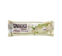 PRONUTRITION SNAKKO FIT "BIANCO PISTACCHIO" - Barretta ad elevato contenuto di proteine e di fibre (Box da 24x30g).