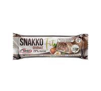 PRONUTRITION SNAKKO FIT "NOCCIOLA CIOCCOLATO" - Barretta ad elevato contenuto di proteine e di fibre (Box da 12x30g).