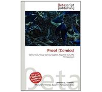 Proof (Comics): Comic Book, Image Comics, Cryptids, Negative Burn, The Perhapanauts