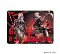 PROOF Dea Di Vittoria Nikke Scarlatto Nero Shadow Illustrazione Tappeto Gioco NT