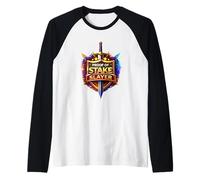 Proof of Slayer Crypto Gamer Shield Maglia con Maniche Raglan