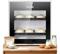 Proofer Elettrico 40L Professionale, Controllo Preciso della Temperatura, Struttura in Acciaio Inox, Perfetto per Forni, Ristoranti e Pasticcerie