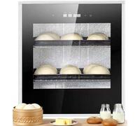 Proofer Elettrico 40L, Struttura in Acciaio Inox Resistente, Controllo Temperatura, Ideale per Pane, Pizza e Dolci in Ambienti Professionali